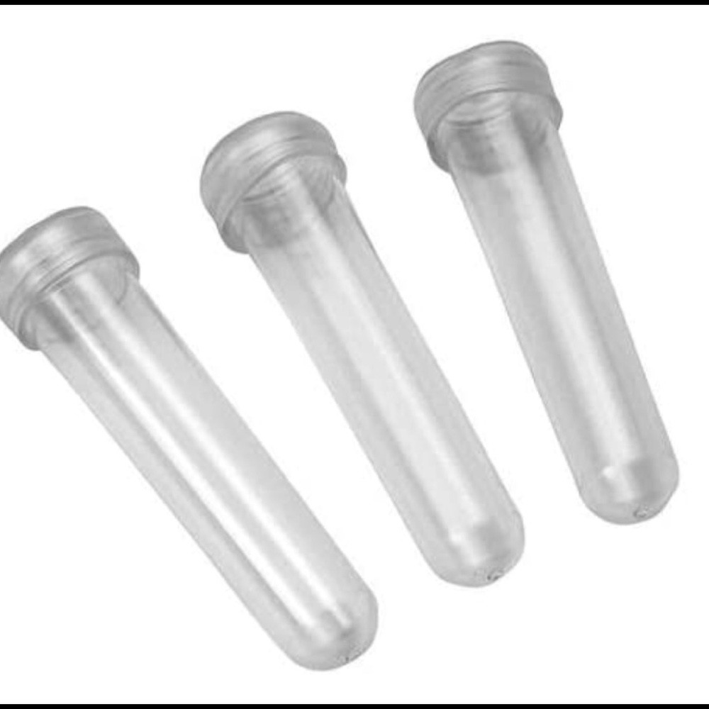 Clear Plastic Rose Flower Water Tubes Aqua Picks